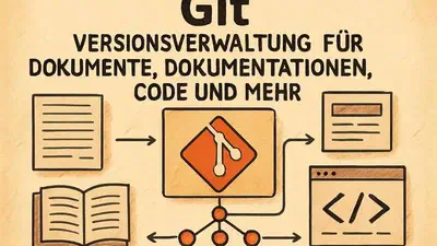 Git - Versionsverwaltung für Dokumente, Dokumentationen, Code und mehr featured image